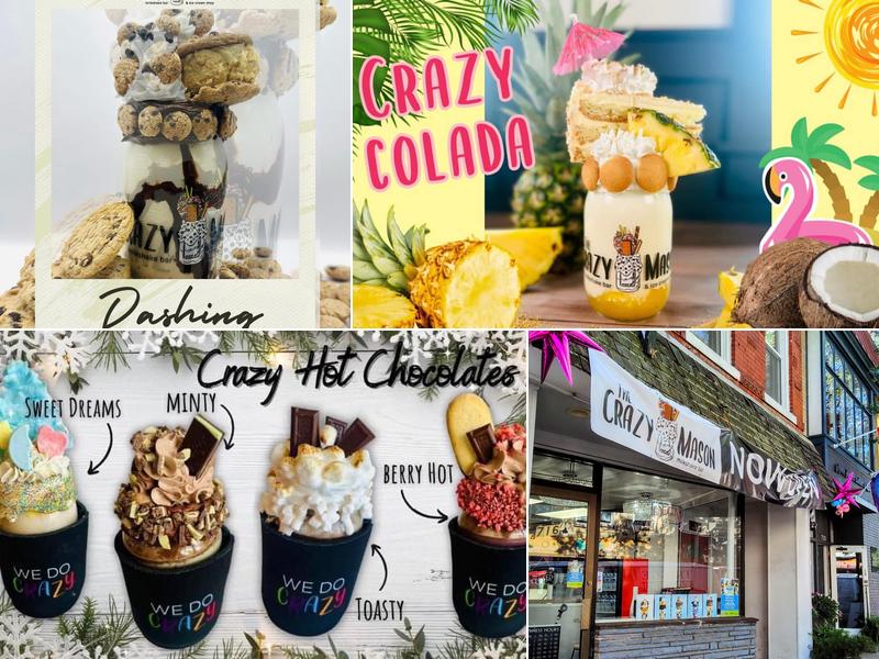 The Crazy Mason Milkshake Bar Old Town Alexandria