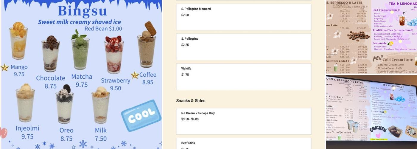 Café Láon | Bingsu + Croffle + Coffee Menu