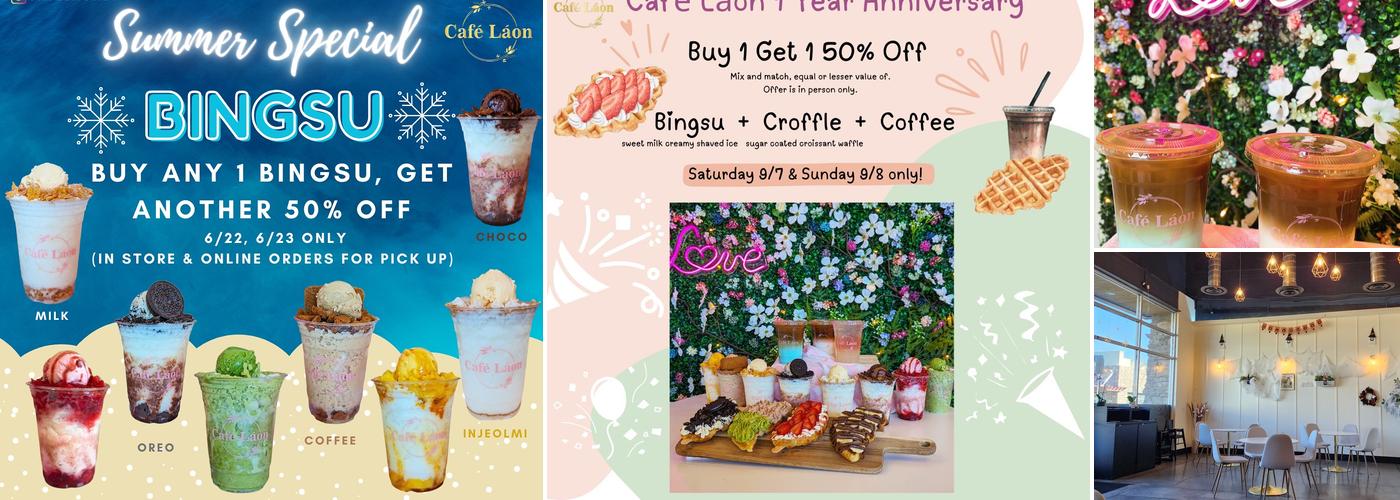 Café Láon | Bingsu + Croffle + Coffee