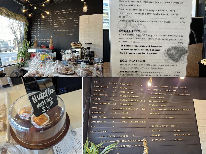 C Squared Cafe Menu