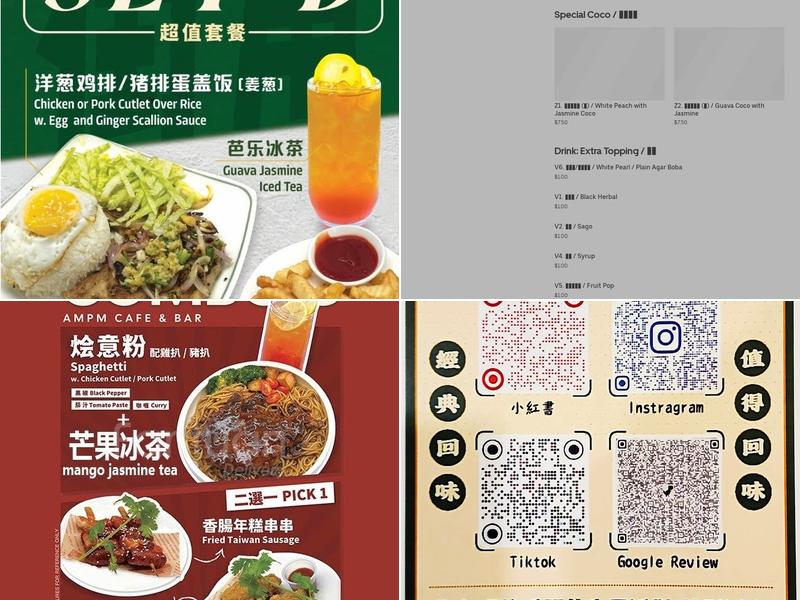 AmPm Cafe & Bar Menu