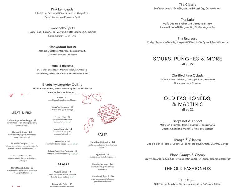 Lulla Menu