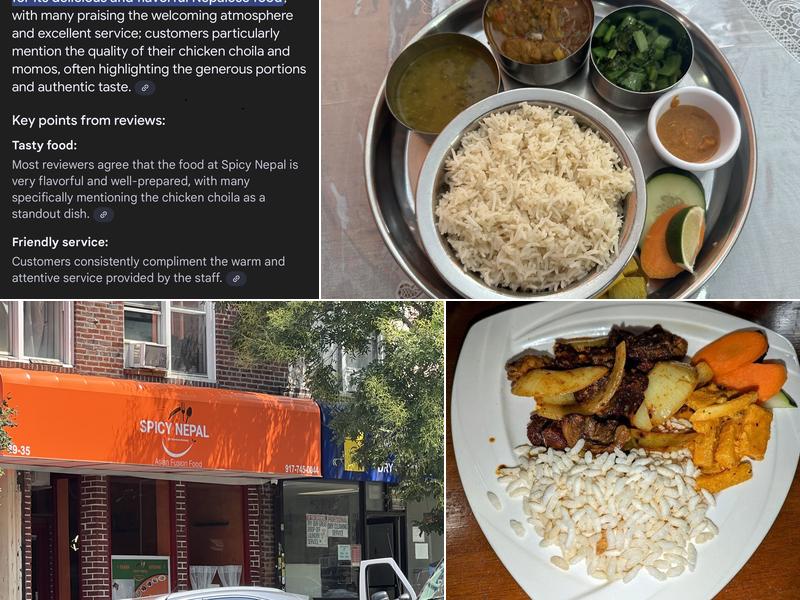 Spicy Nepal 39-35 47th Ave, Queens