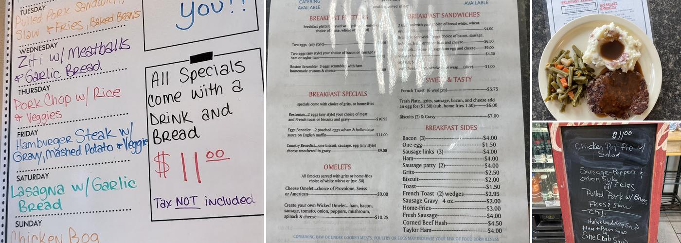 Camp An Elli’s Menu