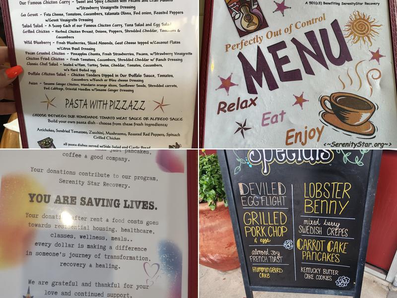 Comfort Cafe San Antonio - Bandera Menu