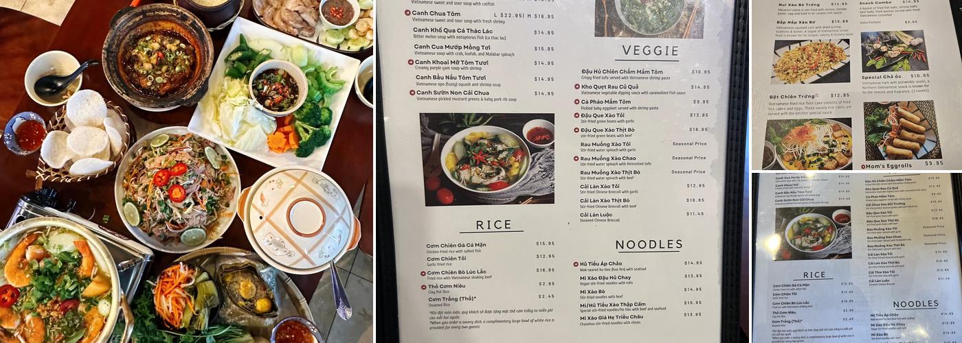 Com Nieu Houston (Clay Pot Kitchen) Menu