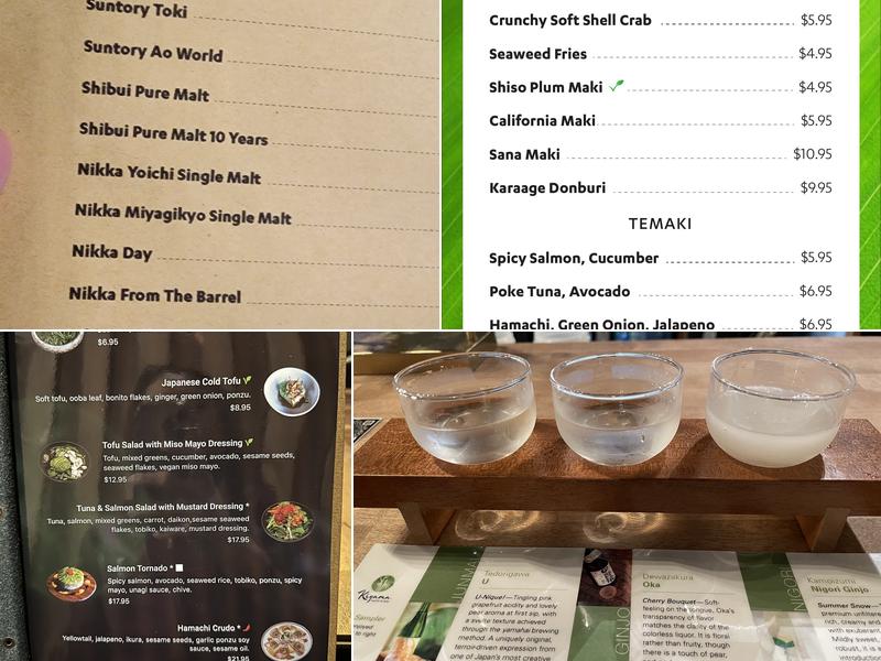 Kiyama Sushi & Bar Menu