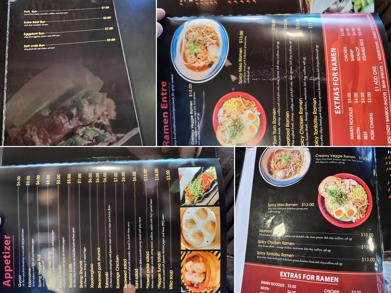 Hokkaido Ramen Menu