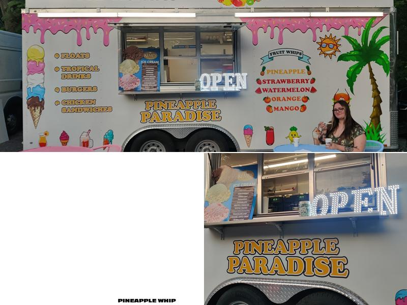 Pineapple Paradise Ice Creams Menu