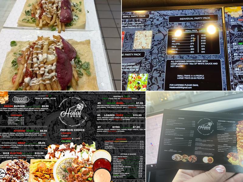 Halal Bros. Menu