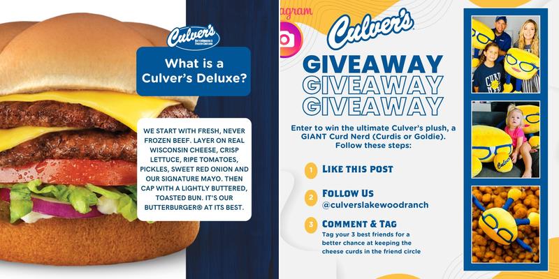 Culver’s Menu