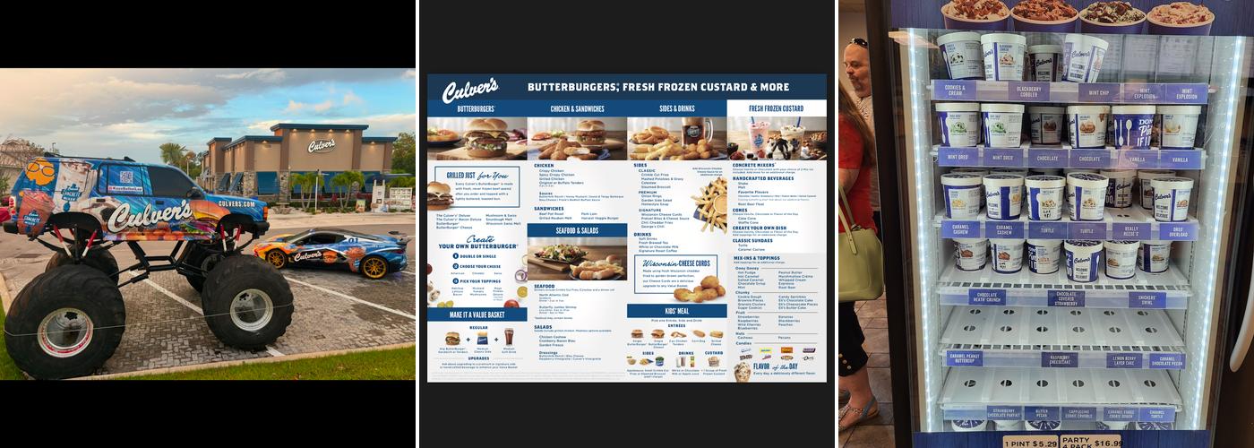 Culver’s Menu