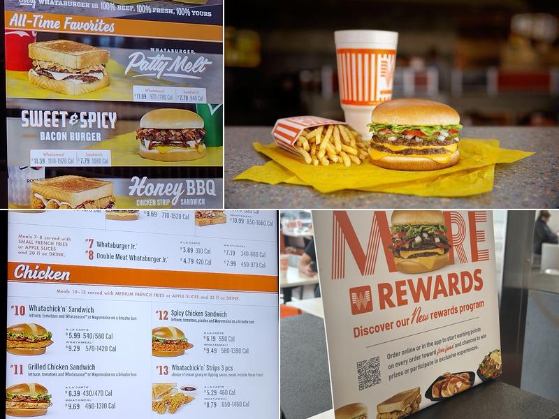 Whataburger Menu