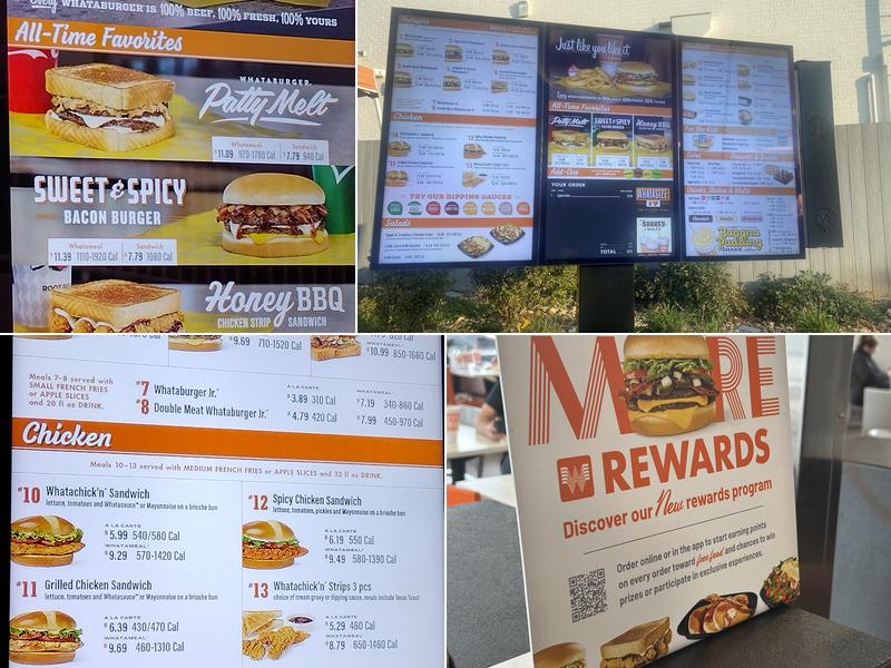 Whataburger Menu