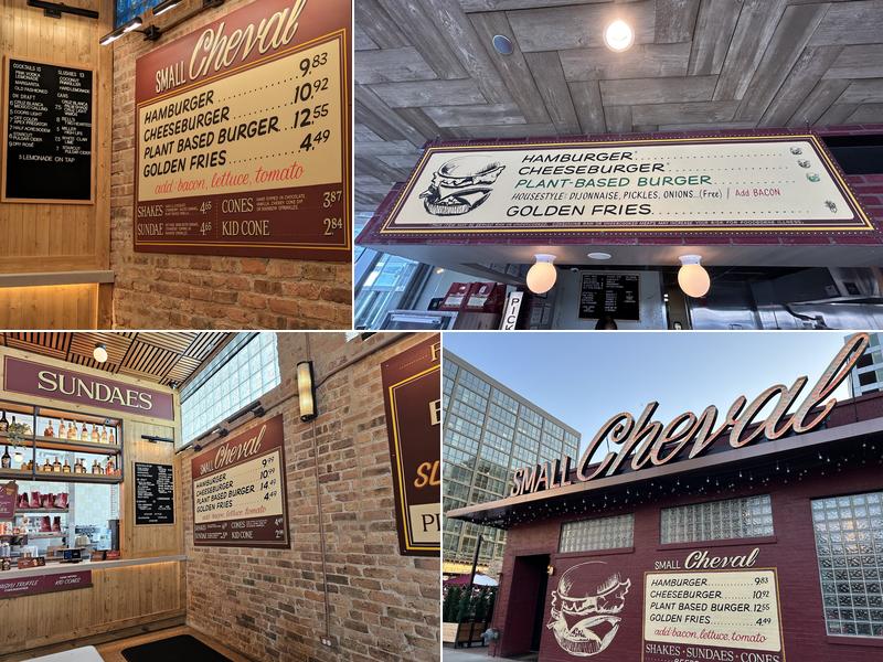 Small Cheval- Fulton Market Menu