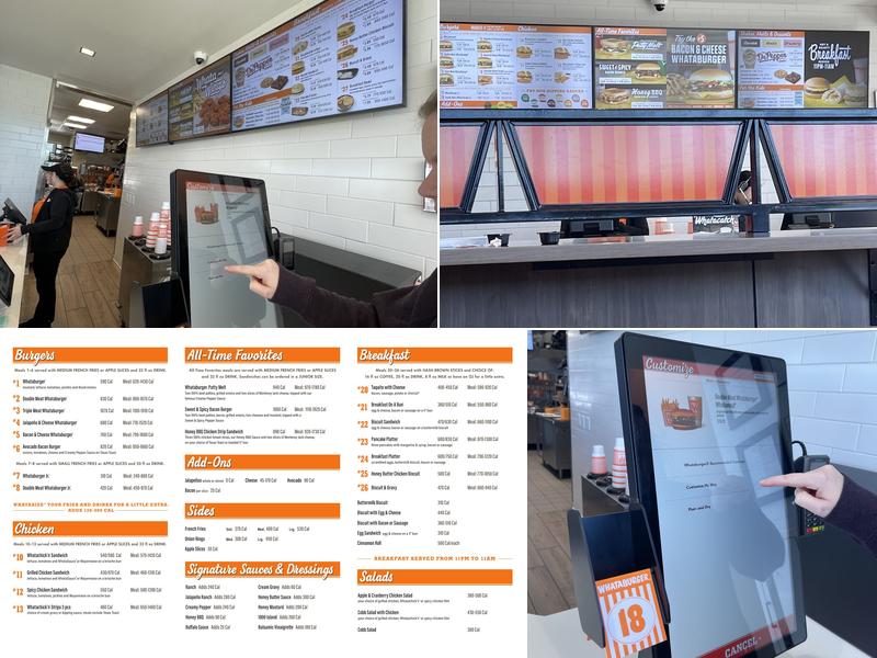 Whataburger Menu