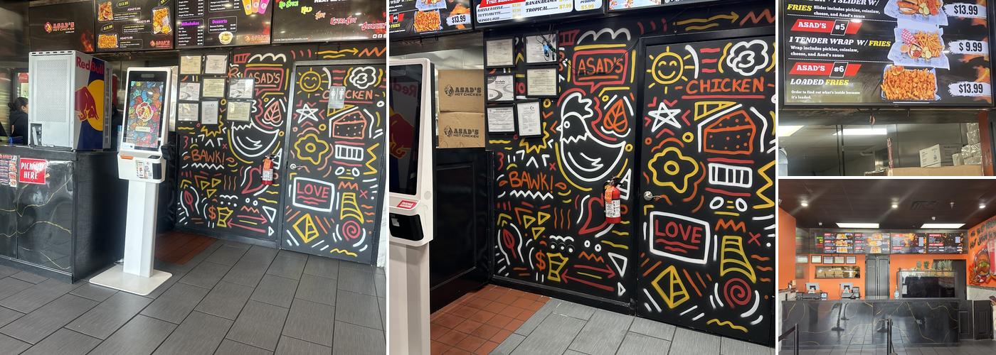 Asad’s Hot Chicken Menu