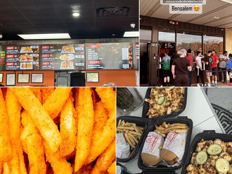 Asad’s Hot Chicken 2568 Knights Rd, Bensalem