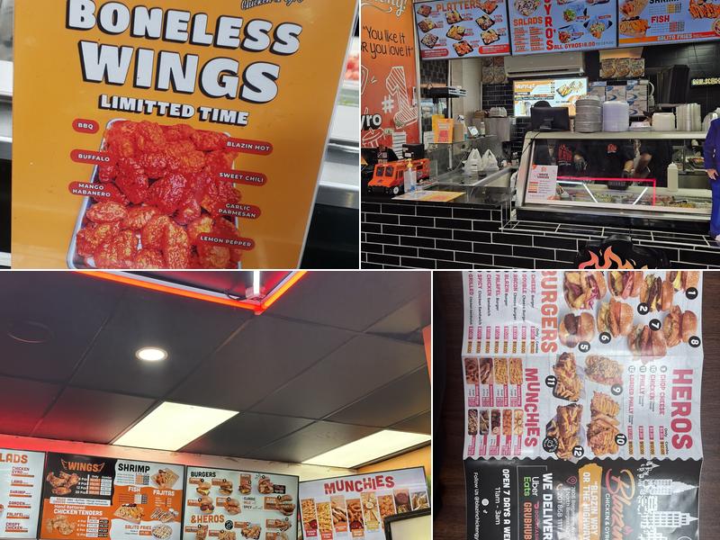 Blazin Chicken & Gyro Menu