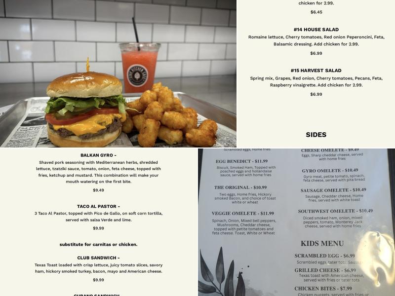 Star Kitchen Cafe Menu