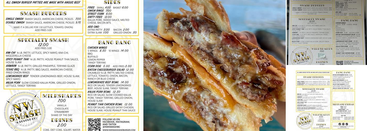 NW Smash & Burger Co Menu