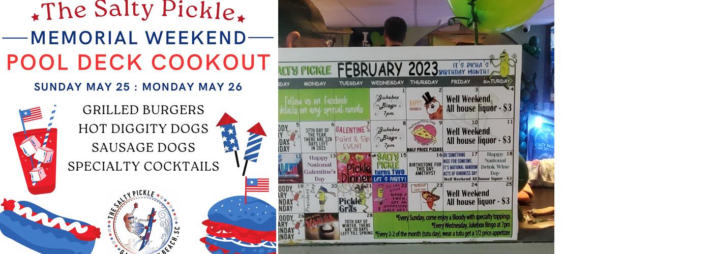 The Salty Pickle Menu