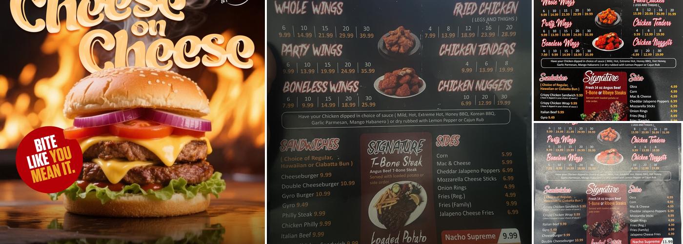 27th steak & potato Menu