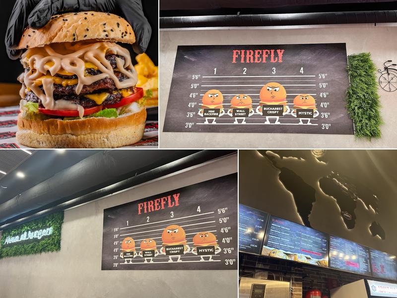 Firefly Burger Toronto Menu