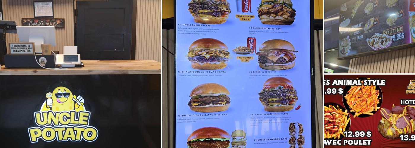 Unclepotato Menu
