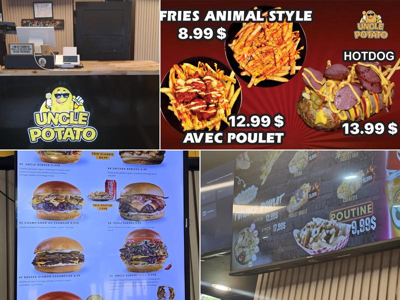 Unclepotato Menu