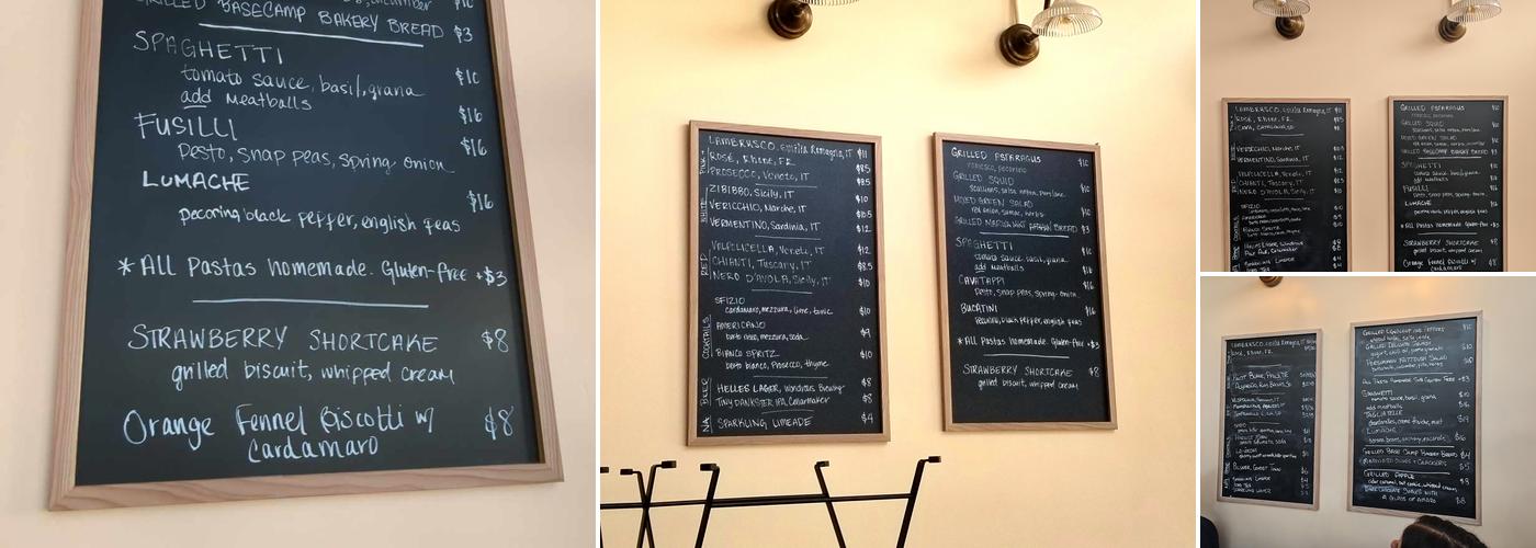 Sfizio Menu