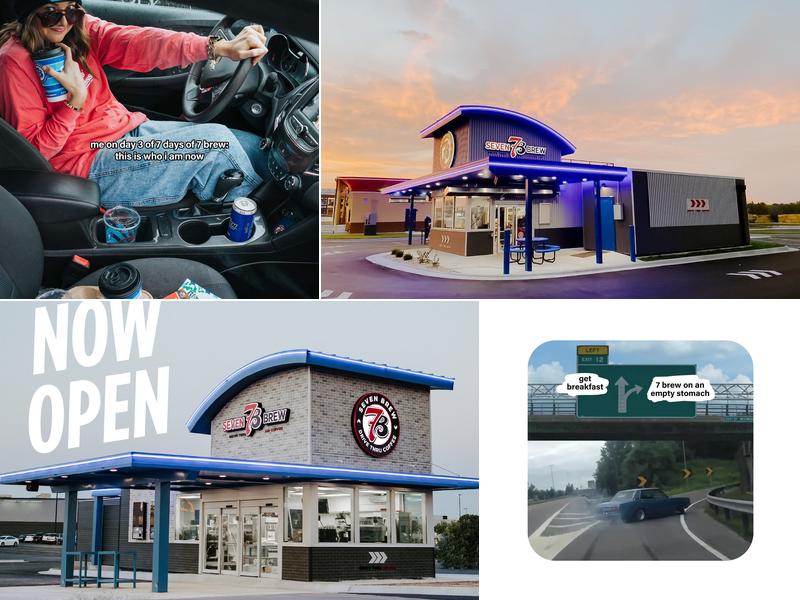 7 Brew Coffee 2816 Joseph Cannon Wy, Marion