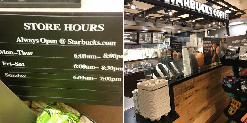 Starbucks Menu