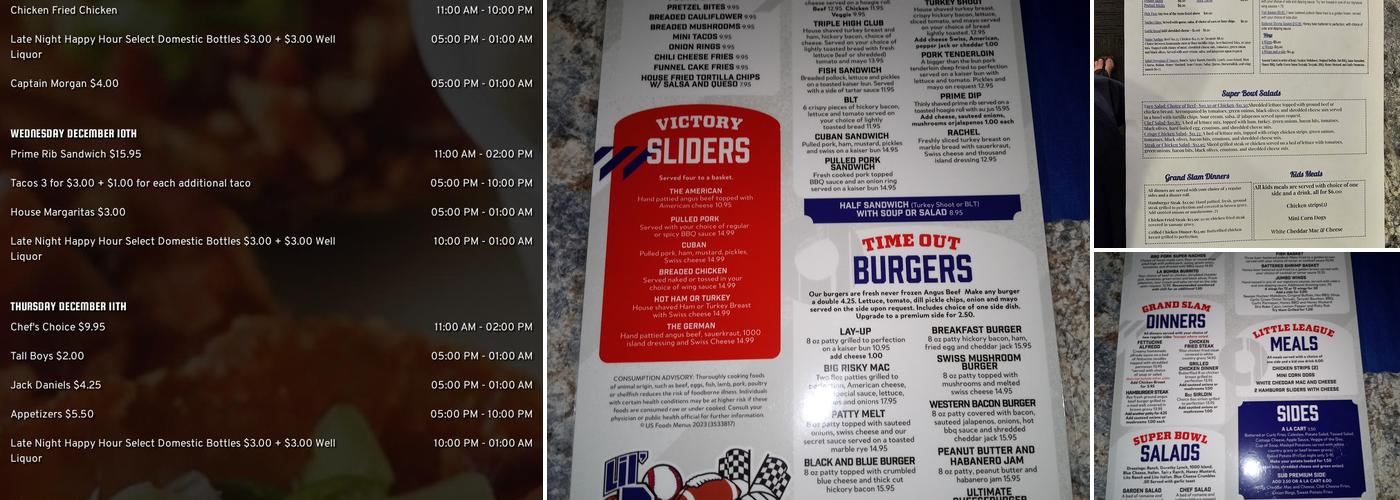 Lil’ Risky Menu
