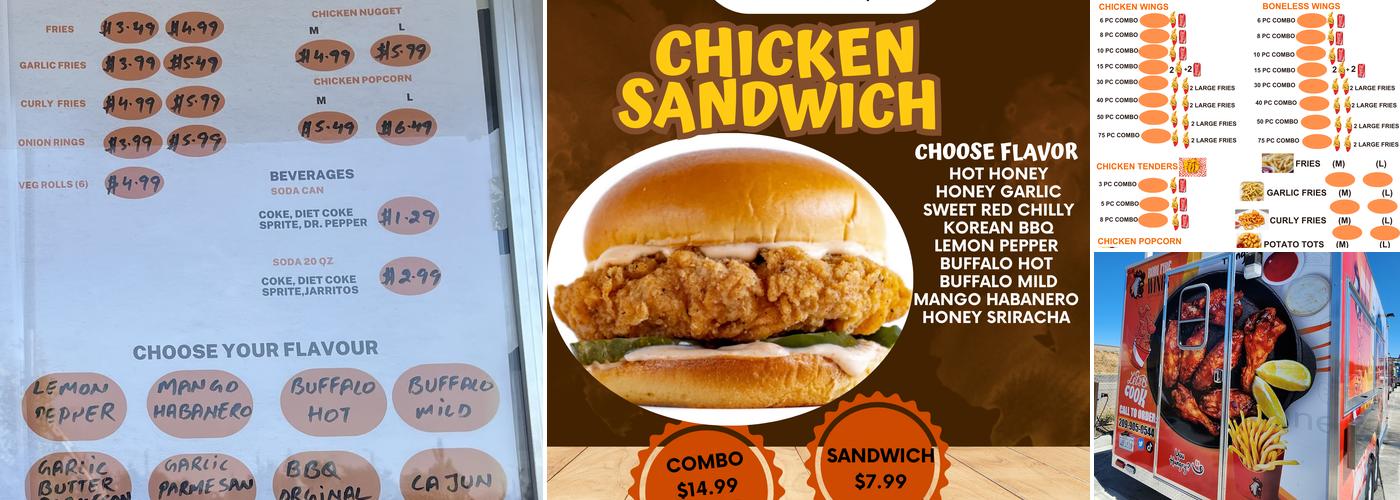 Robi fire wings Menu