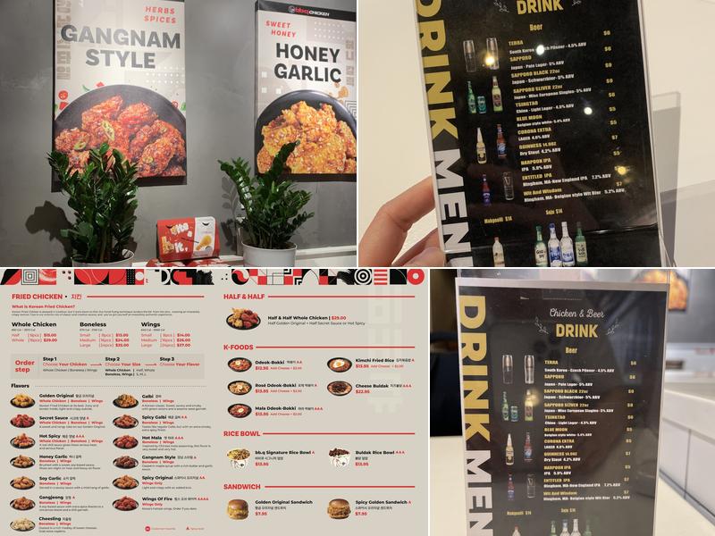bb.q Chicken Boylston Menu