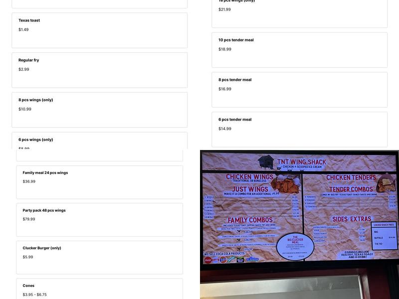 Knyaw and Thai Kitchen Menu