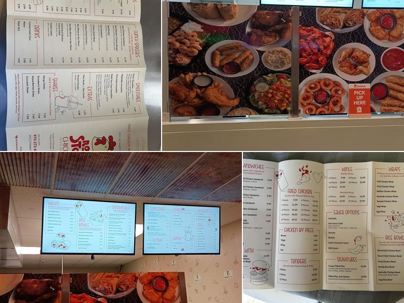 Non Stop Chicken Menu