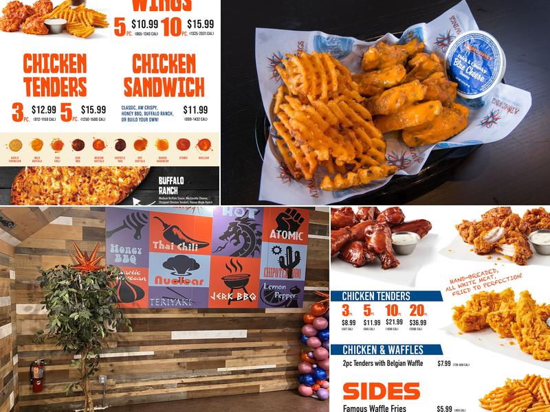 Atomic Wings - BedStuy Menu