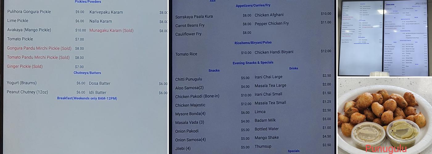 Akshaya Pathra Kitchen Menu