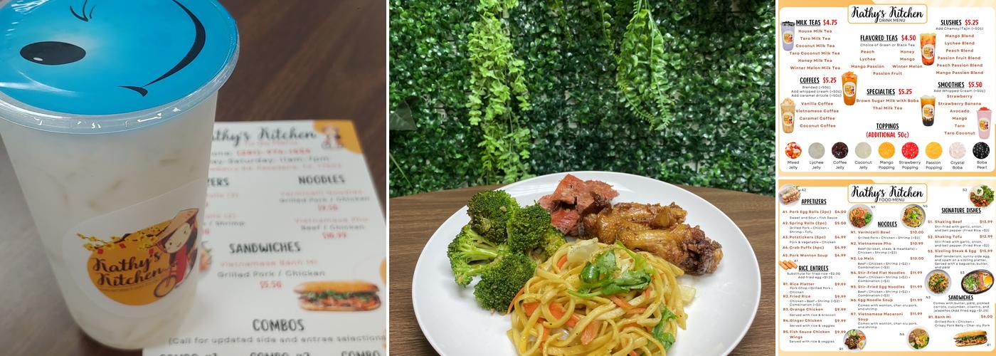 Kathy's Kitchen Menu