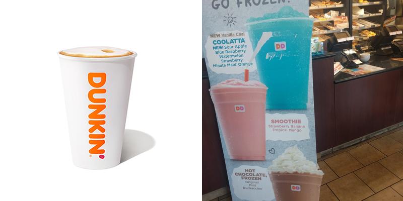 Dunkin' Menu