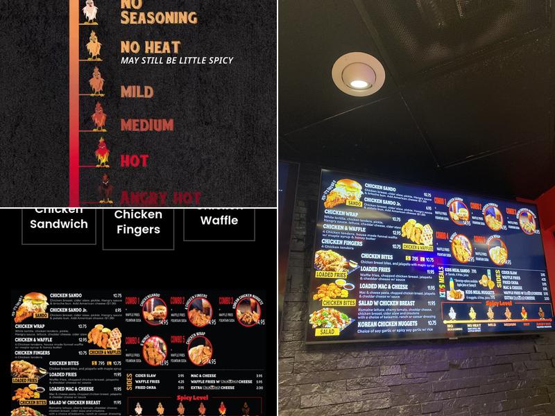 Hangry Joe's Hot Chicken & Wings Menu