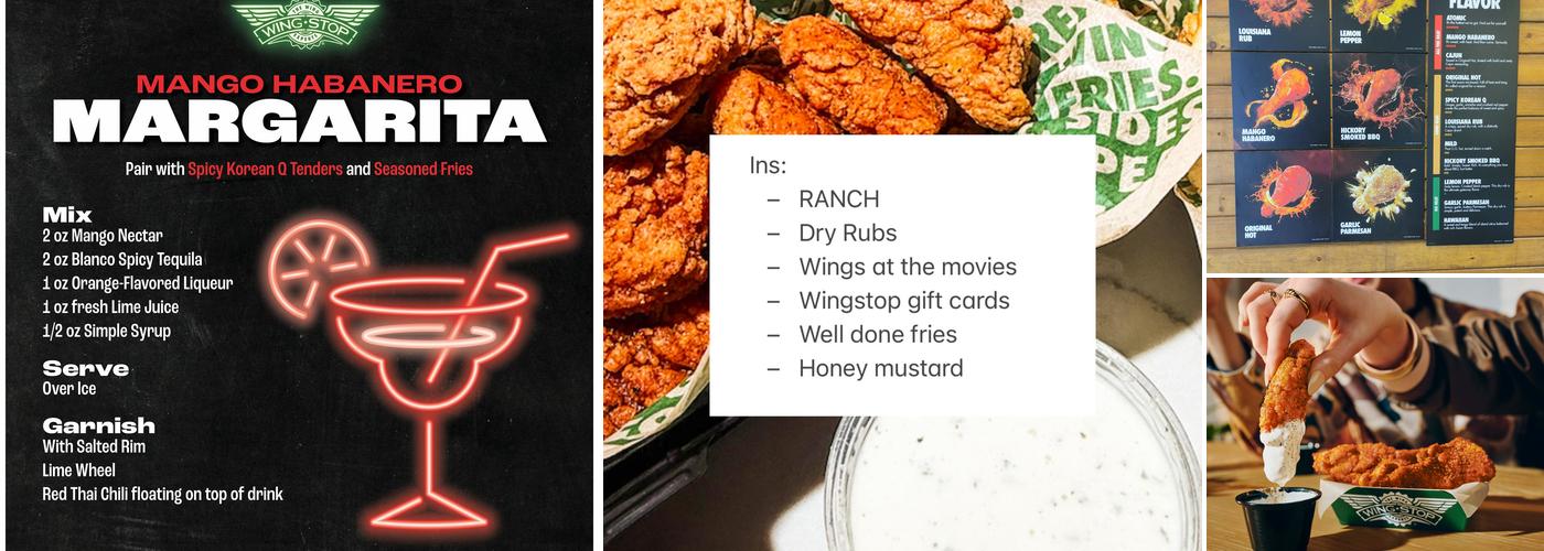 Wingstop Menu