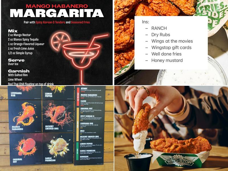 Wingstop Menu