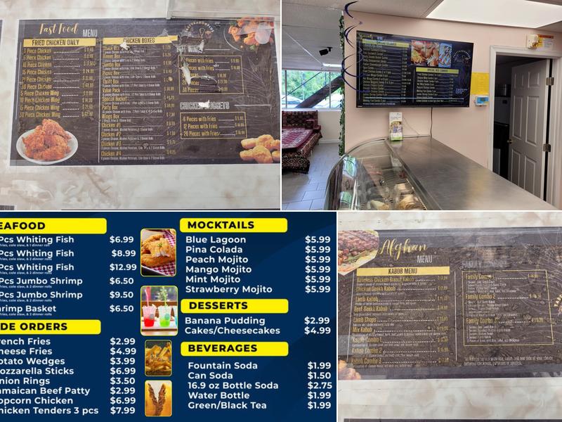 Tasty Kabob Plus Menu