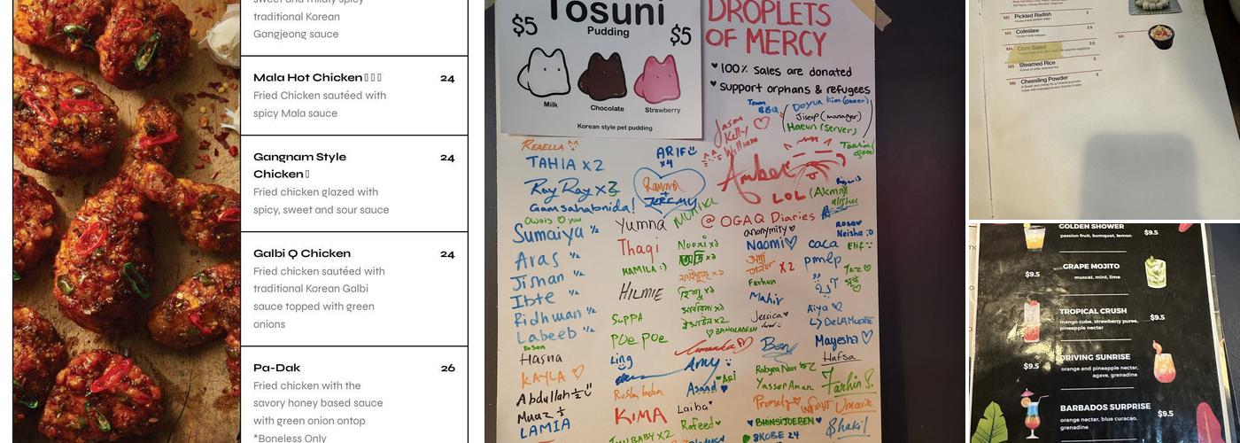 BBQ Chicken Danforth Menu