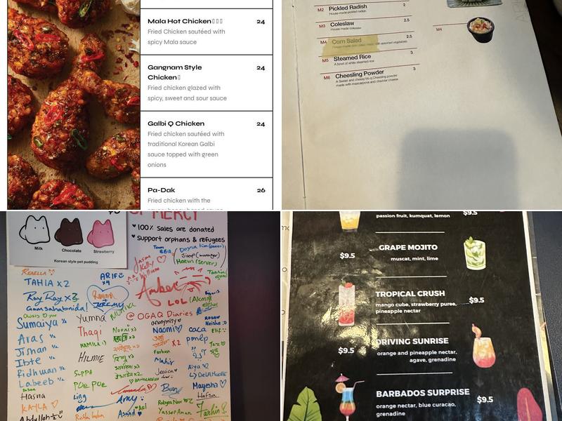 BBQ Chicken Danforth Menu