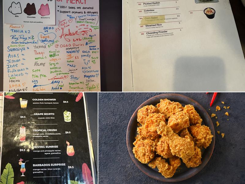 BBQ Chicken Danforth Menu