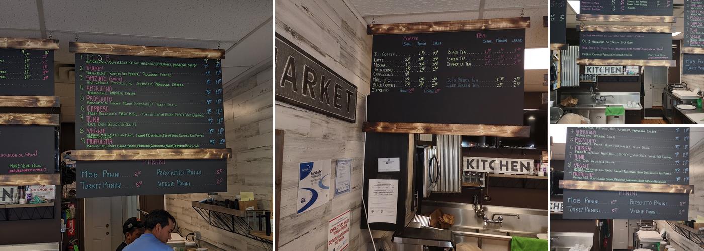 SOTTOMARINO SANDWICH AND CAFE Menu